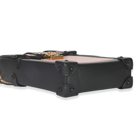 Louis Vuitton Rose Ballerine Black Epi Vertical Trunk Pochette - Picture 8 of 8